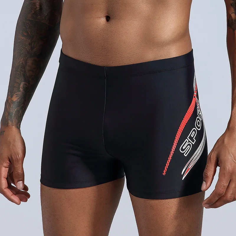 Летние мужские плавки Плавки-шорты для купания, сексуальный купальный костюм для серфинга, плавки, черный пляжный костюм, купальный костюм Sunga размера плюс 4xl