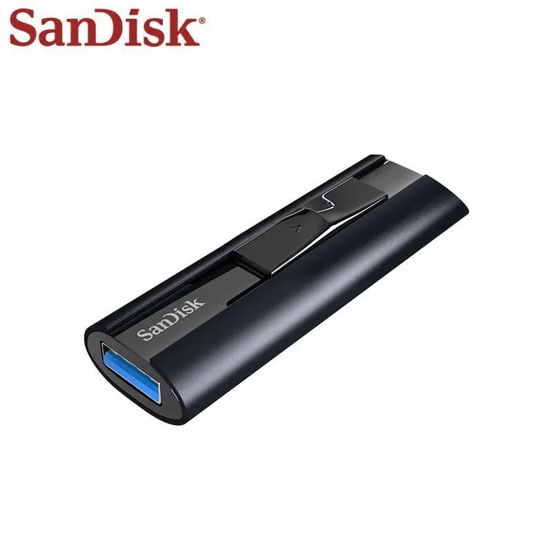 Двойной Флеш накопитель SanDisk USB флэш Extreme PRO 3 2 твердотельный 256 ГБ 128 до 420 МБ/с.