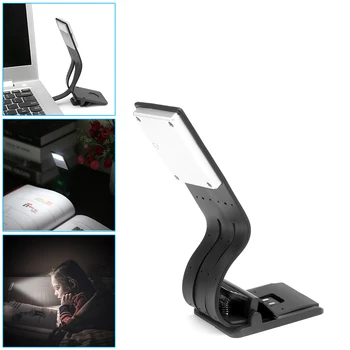 

Book Light Book Reading Lamp Clip-On Book Lights Folding LED Night Lamp For Reader Adjustable Flexible