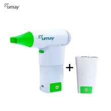 Дорожный фен с 2 батареями, usb-порт, оборудование для волос для домашних животных, инструменты, пластиковый портативный фен для волос с заменой батареи