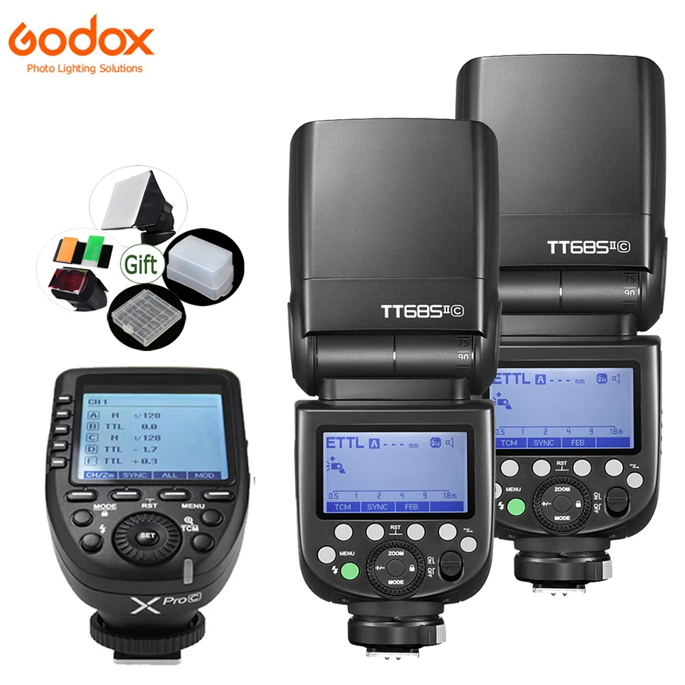Godox TT685II-S Camera Flash Compatible With Sony And Godox X2T-S TTL