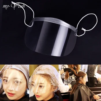 

50pcs/pack Transparent Disposable Hairspray Shield Mask Eye Protector Hair Cutting Dyeing Accessories