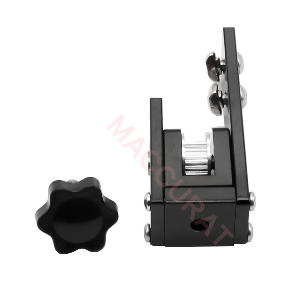 Ender-3 Creality CR-10 CR-10S 3D 프린터 부품용 2020 프로파일 X축 동기식 벨트 스트레치 교정 텐셔너 업그레이드.