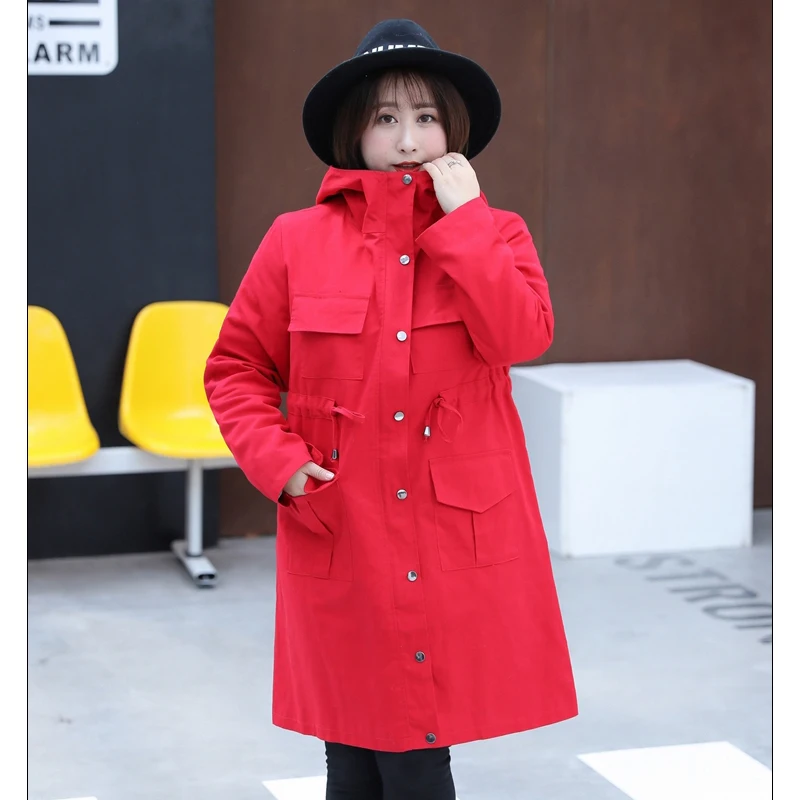 Long Jackets Lady New Spring Autumn Women Coats Big Size 5XL 6XL Tooling Jacket Female Coats Plus Over Size Outerwear