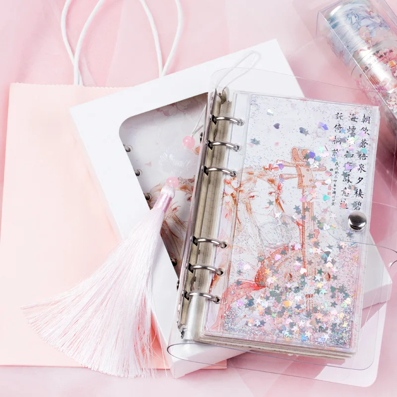 

Hand Account Character Tape Washi Tape Set Notebook