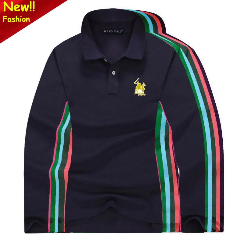 

Top quality 2019 Women's long sleeve polos shirts big horse casual brand 100% cotton womens polos shirts fashion slim lady tops