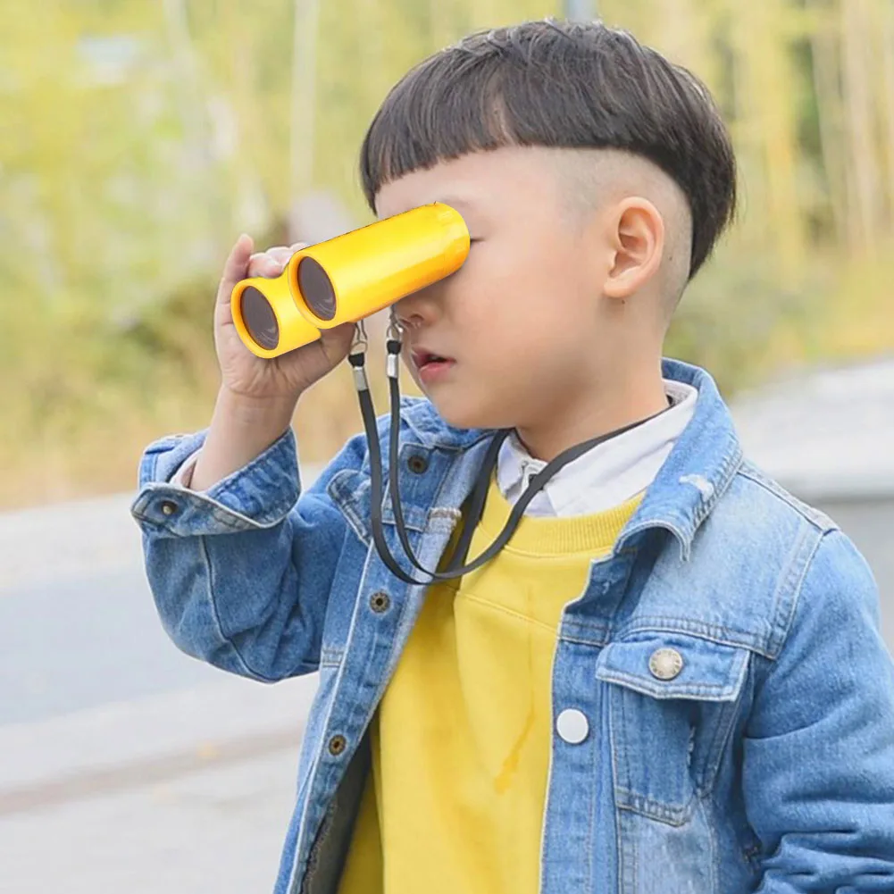 lower price  Children 2.5 x 26 Magnification Toy Binocular Telescope with Neck Tie Strap Hot Sales