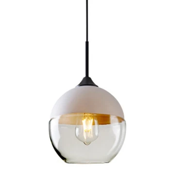 

Nordic Modern Loft Hanging Glass Chandelier Lamps Led Chandelier Kitchen Restaurant Bar Living Room Bedroom