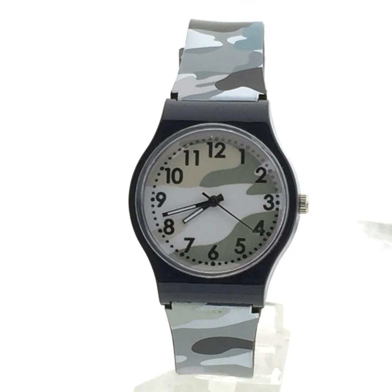 

men watch Yellow Red Blue Gray Fashion Camouflage Children Watch Quartz Wristwatch For Boys мужские часы