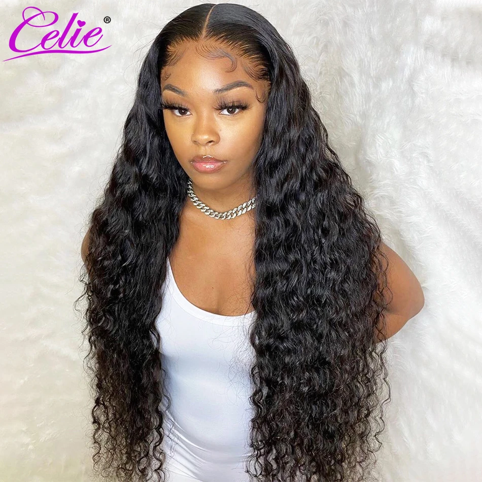 Loose Deep Wave Wig 28 30 Inch Lace Front Wigs For Black Women Celie Hair 360 Lace Frontal Wig Pre Plucked Human Hair Wigs Human Hair Lace Wigs Aliexpress