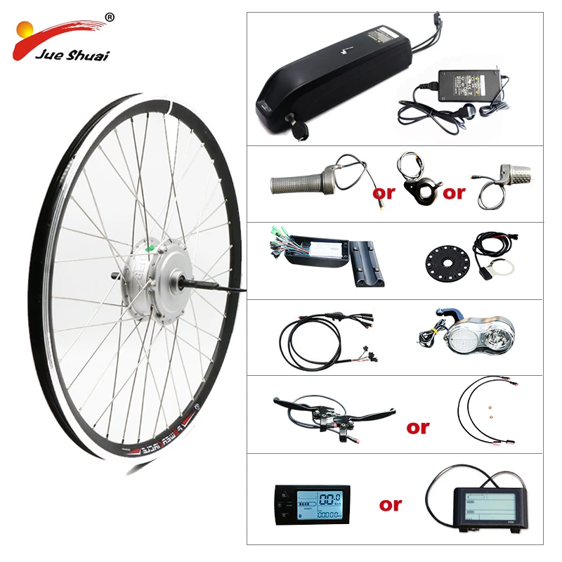 BAFANG 36V 250W Motor Wiel Elektrische Fiets Kit met Batterij 8FUN Hub Motor  e Fiets Elektrische Fiets conversie Kit|Electric Bicycle Motor| - AliExpress