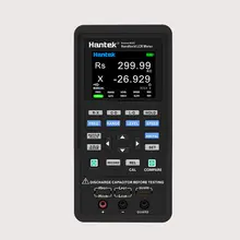 Hantek1832c/hantek1833c digital lcr medidor portátil handeld indutância capacitância medição de resistência testador ferramentas