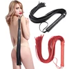 Hot BDSM Leather Tassel Whip Fetish Flogger Sex Spanking Paddle Riding Crop Horse Whip Slave Bondage SM Game Sex Toys For Couple 1