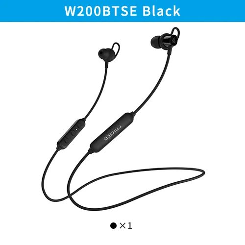 W200BTSE Black EDIFIER W200BT(SE) bluetooth наушники Bluetooth 5,0 IPX4 Номинальная Водонепроницаемость 7 часов воспроизведения Магнитная функция беспроводные наушники - Цвет: W200BTSE Black