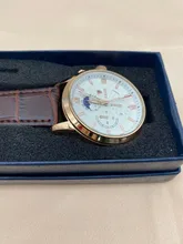 LIGE-reloj analógico con correa de cuero para hombre, accesorio de pulsera de cuarzo resistente al agua con cronógrafo, complemento masculino deportivo de marca de lujo con diseño de fase lunar 24 horas, incluye caja, 2021