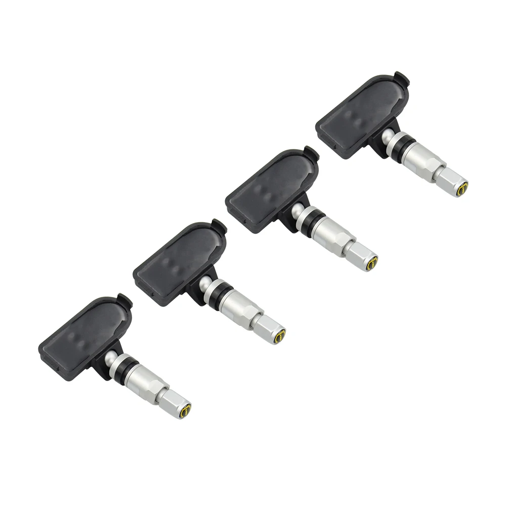 USB TPMS Android Car Tire Pressure Monitor with 4 External Sensors 116 psi Monitoring Alarm System 5V Wireless Transmission TPMS