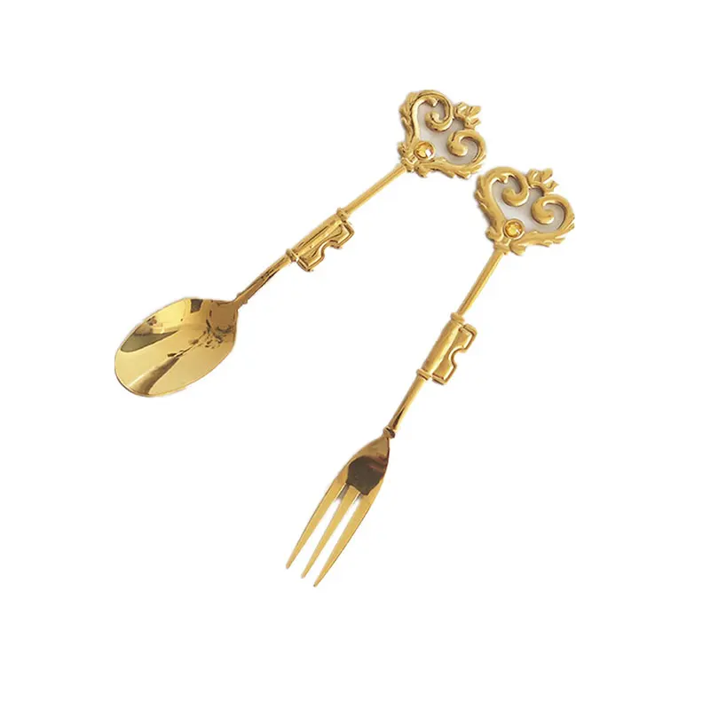 Set of fork spoon