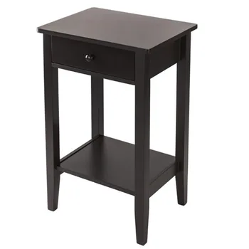 

Two-layer Bedside Table Coffee Table with Drawer Coffee side Table Coffee Table
