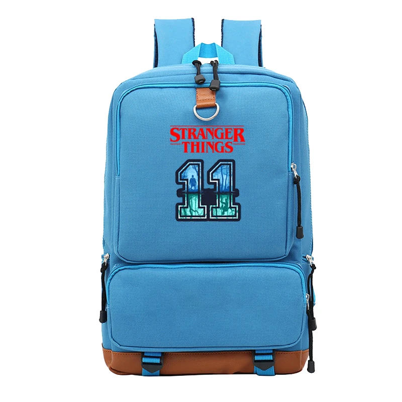 Рюкзак Mochila Stranger Things bolsa 10xl кожаный рюкзак розовый Sac Dos школьные сумки для девочек