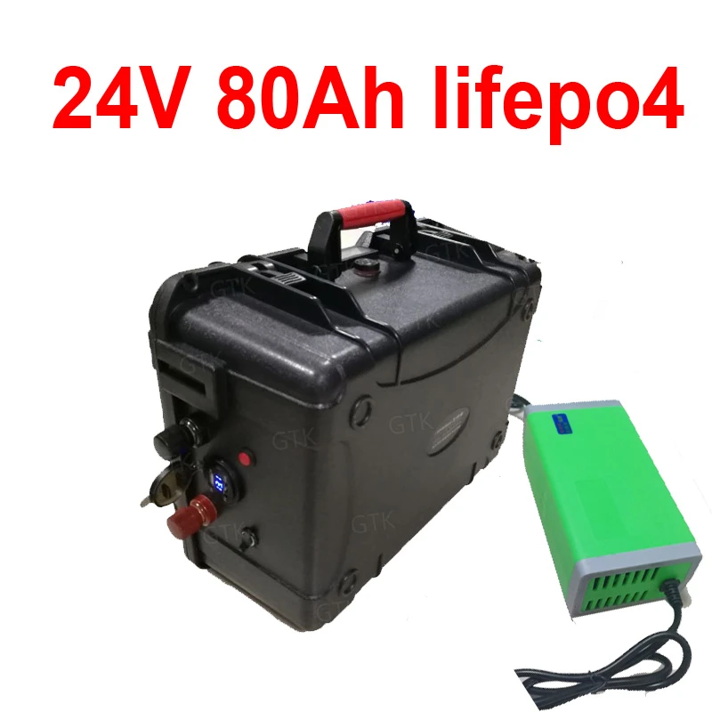 正規通販 リチウムイオンバッテリー 24V 80Ah lifepo4 GTK リチビー