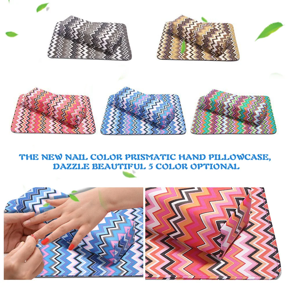 

Professional Nail Art Hand Pillow Cushion Artificial Leather Manicure Table Pad Set Arm Rest Pillow Nail Table Mat Manicure Tool