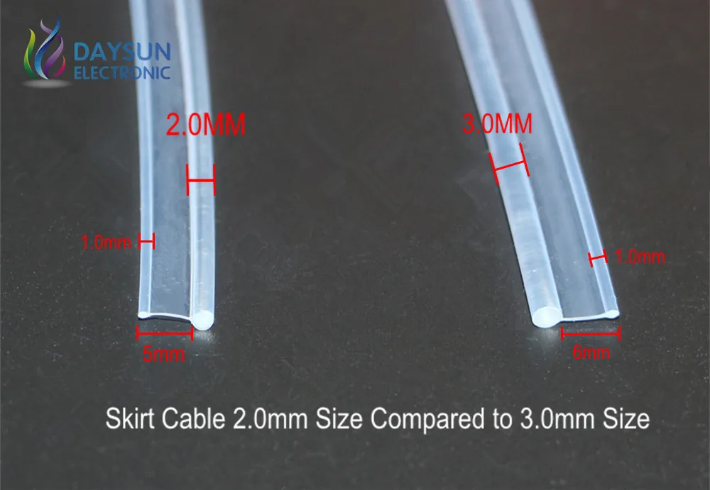 New 12V Led Optic Fiber Light for Car Atmosphere Decoration Light Source + 3.0mm Side Glow Skirt Cable Kit 1M/2M/3M/4M/5M/6M
