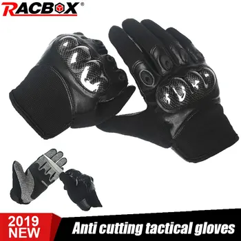 

Universal Motorcycle Anti-cutting tactical gloves Hard Knuckle full finger durable unisex gloves Outdoor work hunting cycling