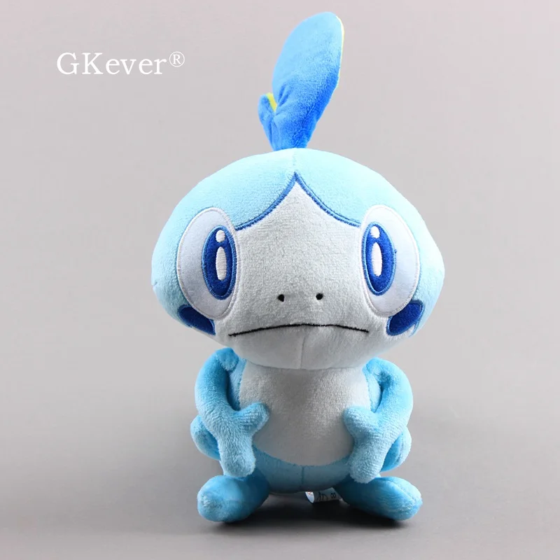 26 см-36 см аниме плюшевые игрушки кукла Peluche милые Sirfetch 'd Grookey Scorbunny Sobble плюшевые куклы Пикачу Eevee серии куклы Детский подарок