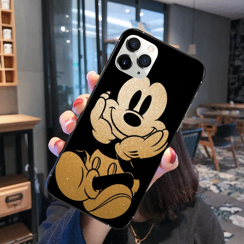 TPU Disneys Mickeys mouse TPU Мягкий силиконовый чехол для телефона для iPhone 11 Pro MAX XR XS MAX SE 5 5S 6 6S 7 8Plus 10 чехол для телефона - Цвет: TPU