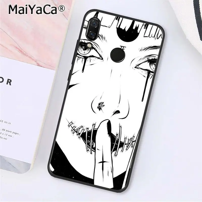 MaiYaCa Japanese horror comic Tomie  Phone Case for Xiaomi Redmi8 4X 6A 9 8A Redmi 5 5Plus Note7 8Pro 7A 6A 9 9pro best phone cases for xiaomi Cases For Xiaomi