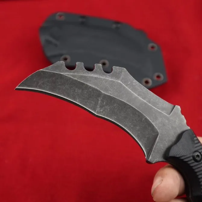 James Coogler дикобраз карамбит коготь A2 Сталь G10 ручка для кемпинга выживания Ножи Рождественский подарок нож 1 шт