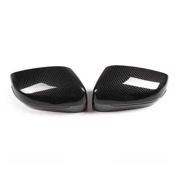 

Car Side Rearview Mirrors Cover Carbon Fiber Side Mirror Cover For 3 Series Rearview Mirrors Exterior Accessories Chrome