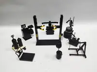 1/18 24 43 64  Maintenance Props Garage Repair Shop Tools  Package Kit Model Parking Car Scene 2