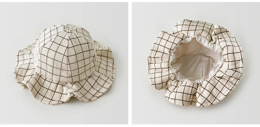 2022 New Baby Hat Summer Infant Baby Accessories Girl Beach Sun Hat Outdoor Big Brim Kids Toddler Girl Bucket Cap Bonnet Enfant