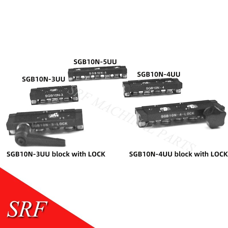 28 мм ширина прямоугольный ролик линейной направляющей 1 шт. SGR10N двойной-shaftlinear рельсы L = 450/500 мм с SGB10N слайд-блок