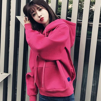 

Very Fairy Of Thicken Plus Velvet Sweater Lady 2020 New Style Spring Chao Ins Lazy Wind Loose Korean Style Lazy