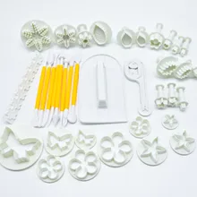 Инструмент для выпечки 12-37 штук набор форм для торта бисквита тисненый декор с принтом прессформы