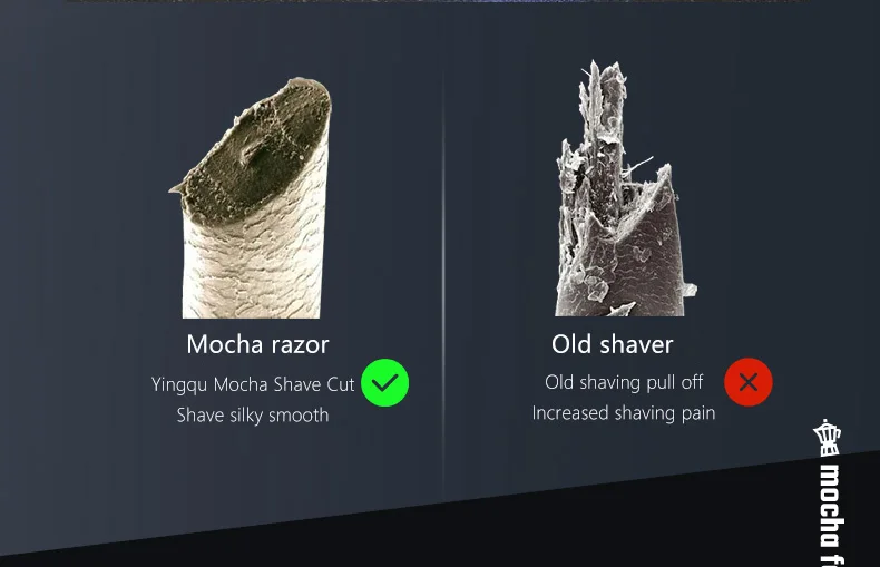 Xiaomi Enchen Mocha S Electric Shaver 360° Magnetic IPX7 Washable description image 10
