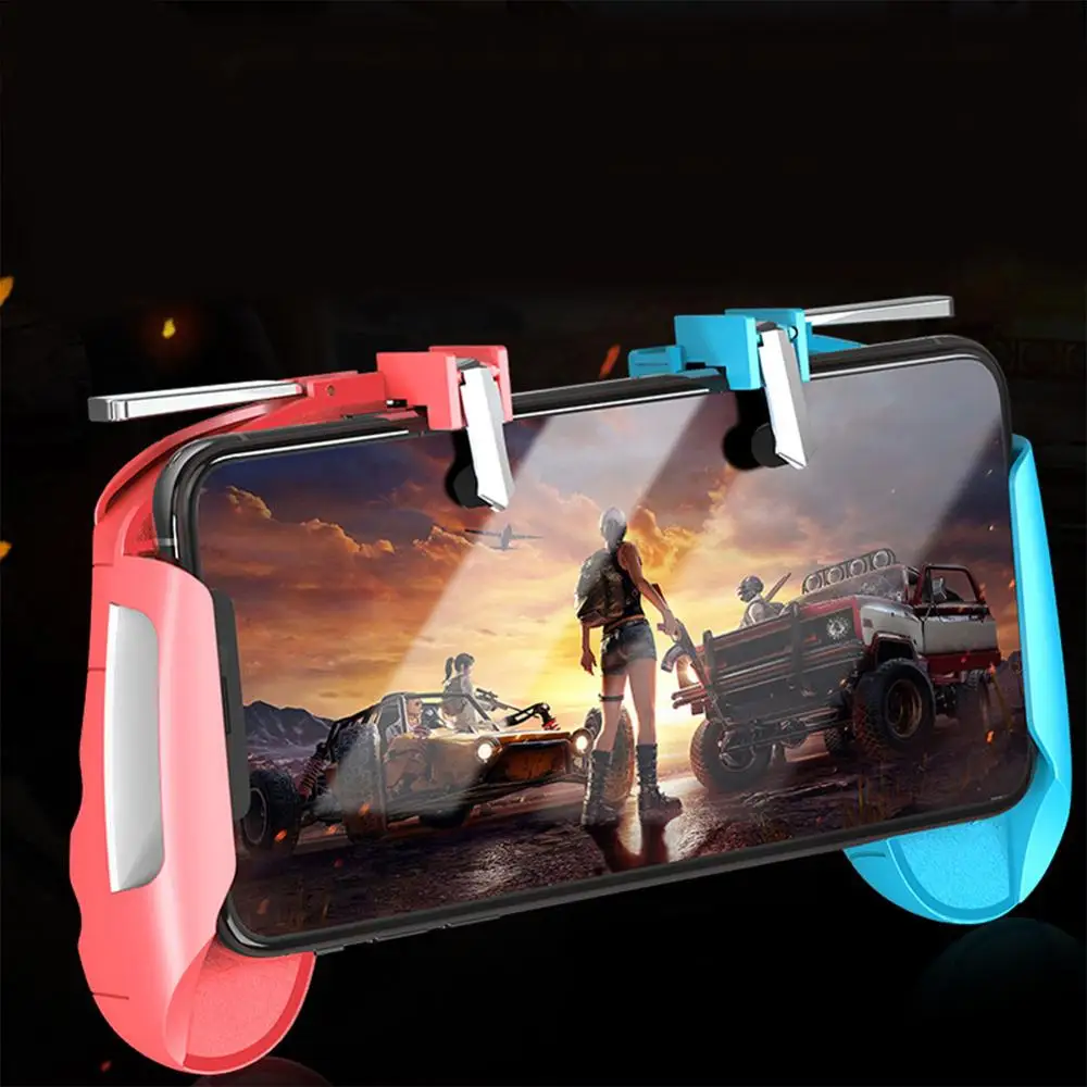 

Gamepad For Phone PUBG Controller Joystick L1 R1 Shooter Aim Key Fire Button Triggers For Android IOS Accurate Convenience