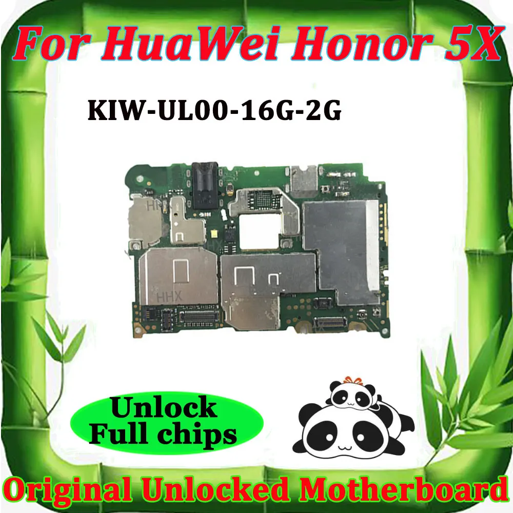 Для huawei Honor 5X разблокированная Материнская плата основные платы разблокировка материнская плата компактная материнская плата KIW-UL00-16G-2G Android
