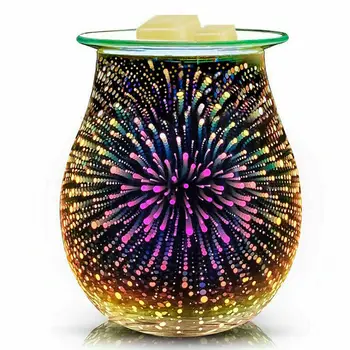 

UK/US/AU/EU Plug Incense Burners Aromatize 3D Electric Wax Melt Burners Touch Lamp Aroma Wax Melt Tart Burner