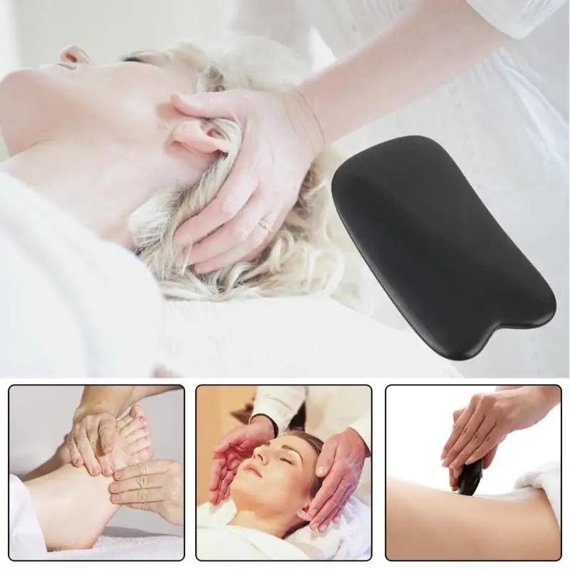 Manual Resin Scraping Massager Arm Back Leg Acupuncture Point Massage Tool
