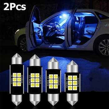 

2x Car Led Canbus Festoon 36mm C5W Lamp License Plate Lights For Volkswagen VW Golf 3 4 5 6 Passat B6 B5 3C Polo 12V Error Free