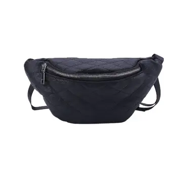 

Women Fanny Pack Chest Bags Leather Phone Pouch Belt Waist Bum Bag Waist Pocket LX9F