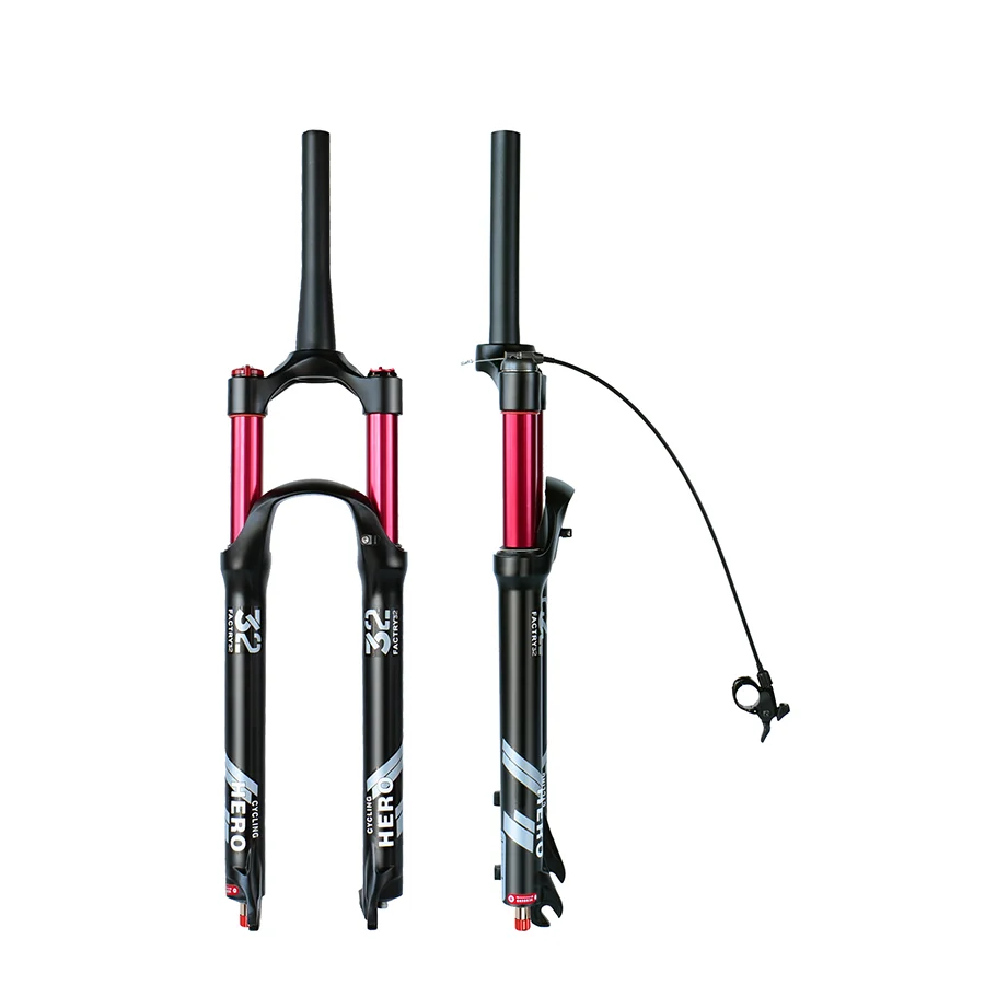 Mtb Zwart Matte 100-120Mm Reizen Mountainbike Lucht Vork 1750G 26 27.5 29  Inch Fiets Schorsing plug Magnesium Legering Mtb - AliExpress Sports \u0026  Entertainment