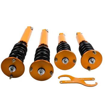 

Coilover for Nissan Skyline R33 HR33 GTS-G GTS-S GTS-X RB20DE ENR33 GTS-4 RB25DE Spring Strut Tuning Suspension Front Rear