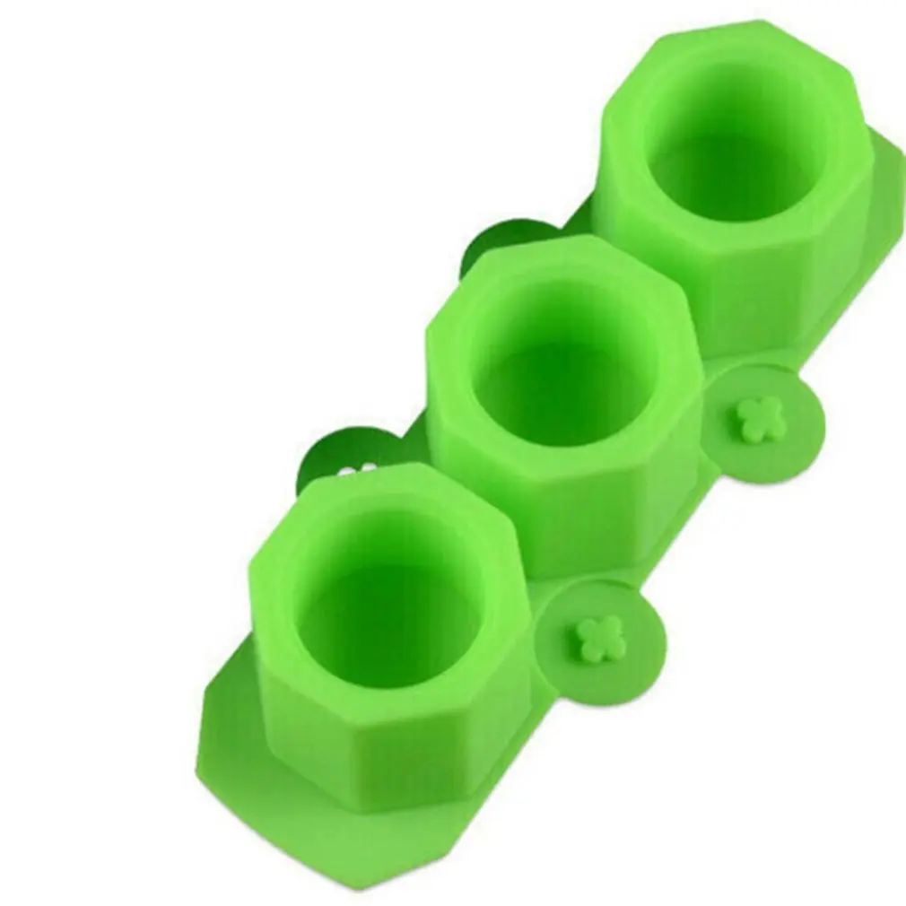 3 отверстия силиконовая гипсовая форма бокал для вина Силиконовый поднос льда