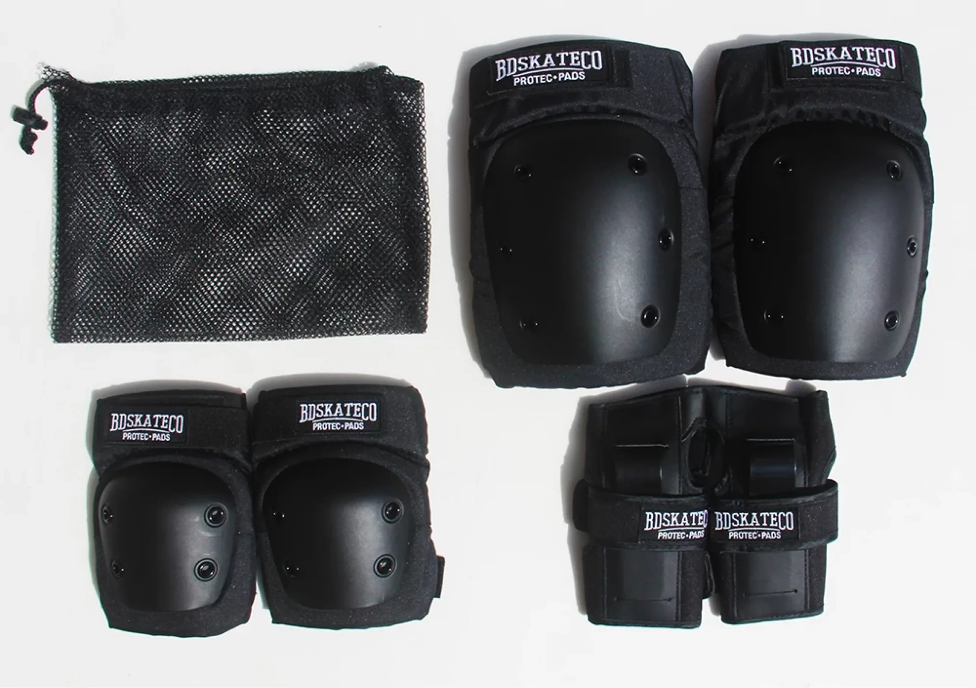 

Roller Skating Skateboard Protective Clothing Full Set 6-Piece Set Knee And Elbow Pad Hand Guard Safe Profession BD Sport Ware