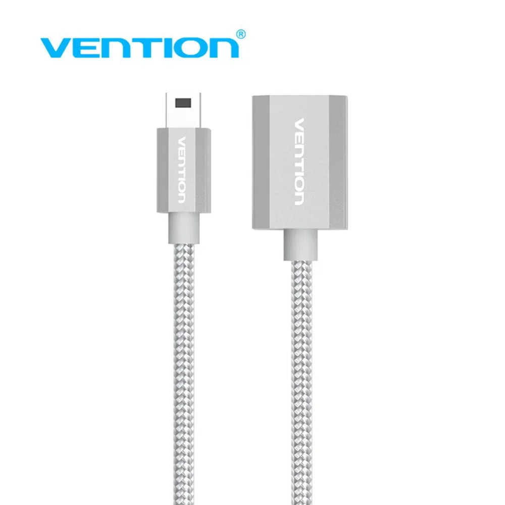 Vention супер высокая скорость передачи 0,25 м Мини USB2.0 OTG кабель OTG адаптер для камер U диск чтения карт MP4