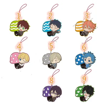 

1pcs New Arival BL Fan Ogeretsu Tanaka BITCH-BO YARICHIN Resin Rubber Pendant Car Key Holder